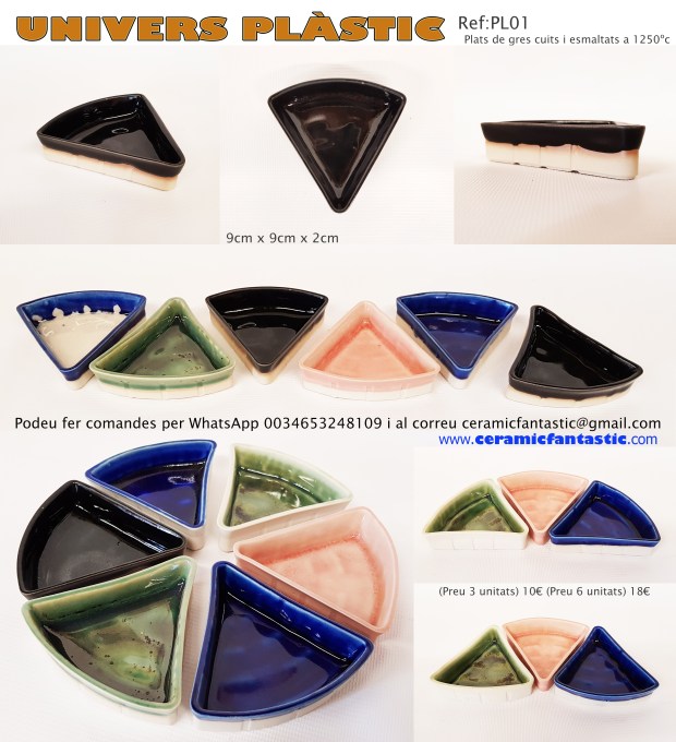 plats triangle petit